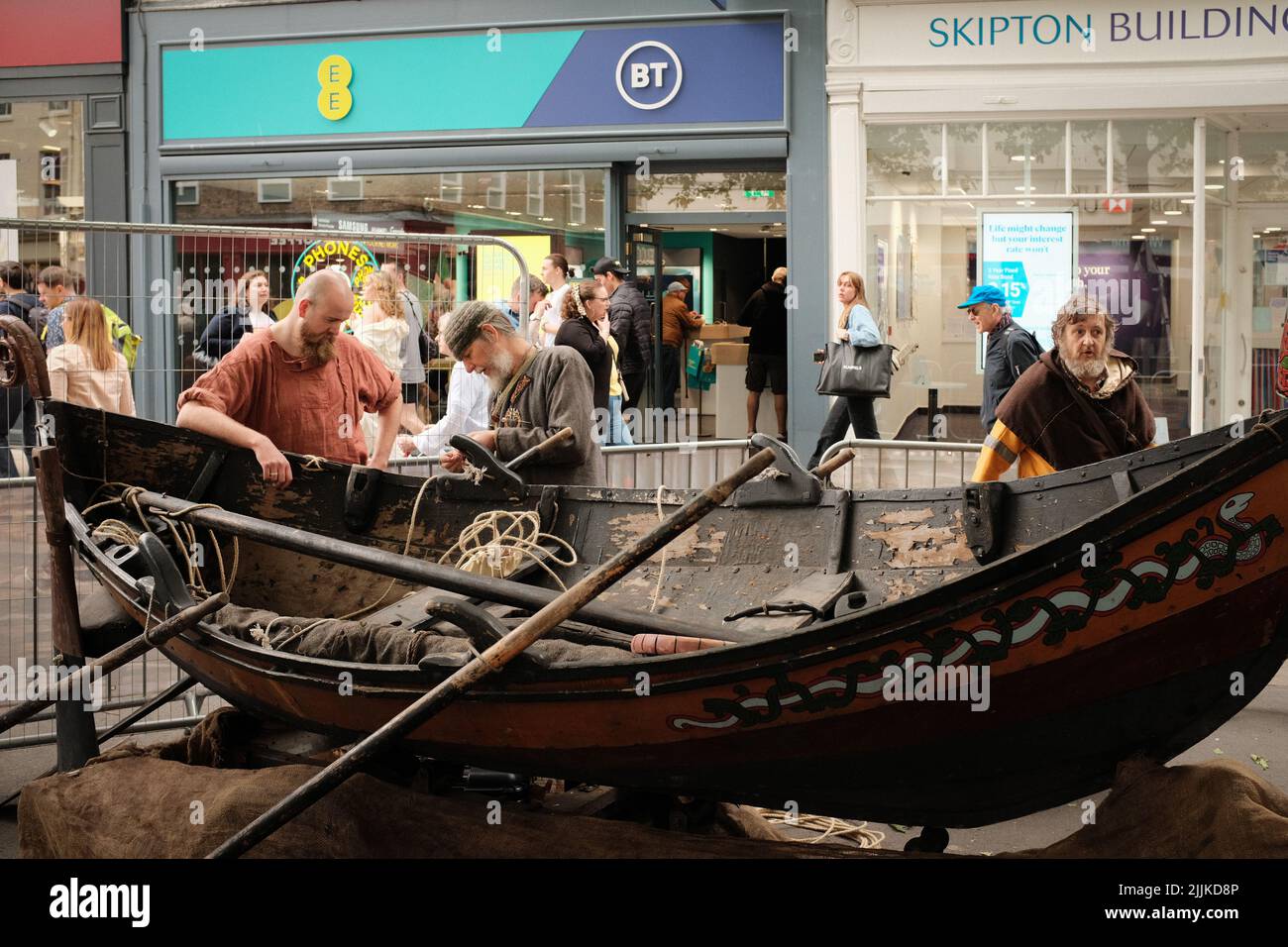 Jorvik Viking Festival in York, England, Mai 2022 Stockfoto