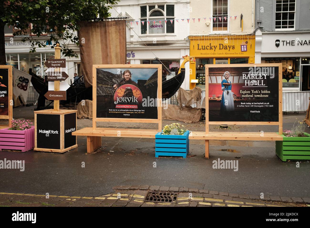 Jorvik Viking Festival in York, England, Mai 2022 Stockfoto