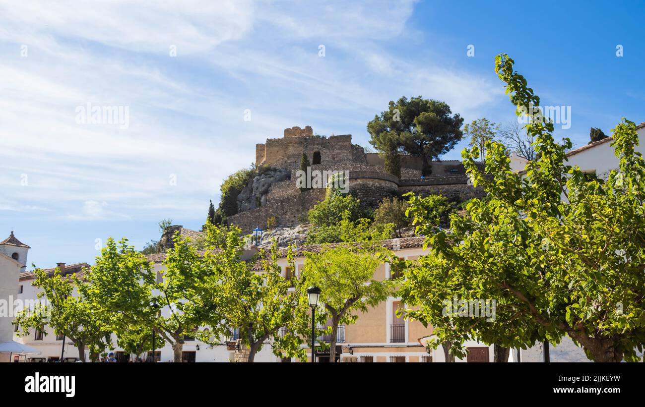 Castell de Guadalest in der Provinz Alicante, Spanien Stockfoto