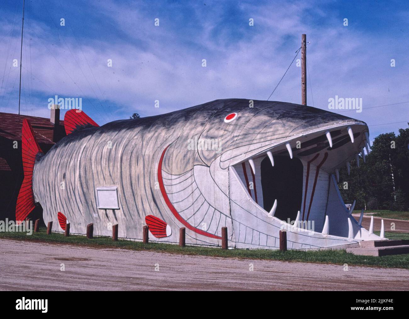 John Margolies - Big Fish Supper Club, Bena, Minnesota - 1980 Stockfoto