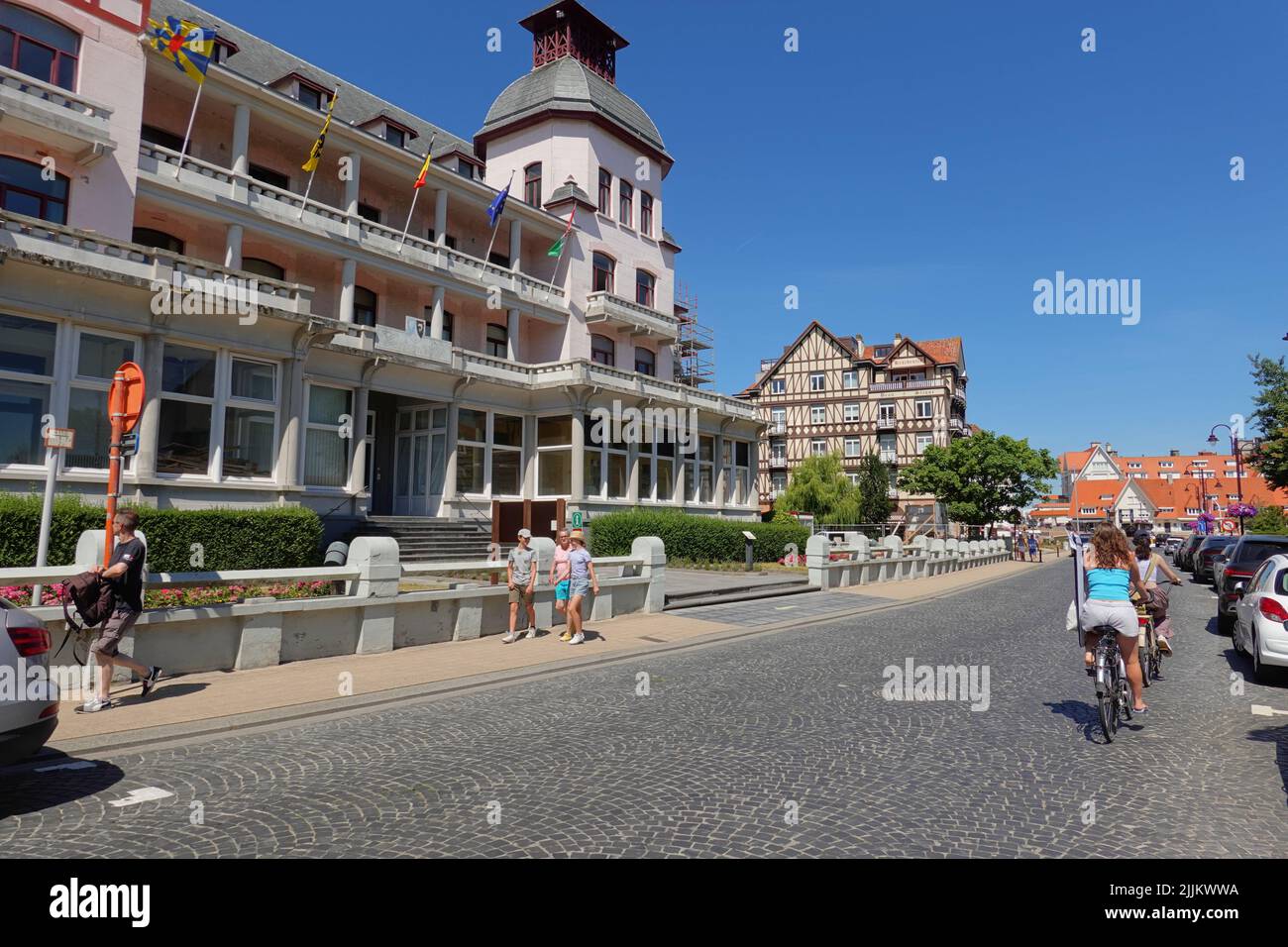 Belgien, De Haan // Belgien, De Haan Stockfoto