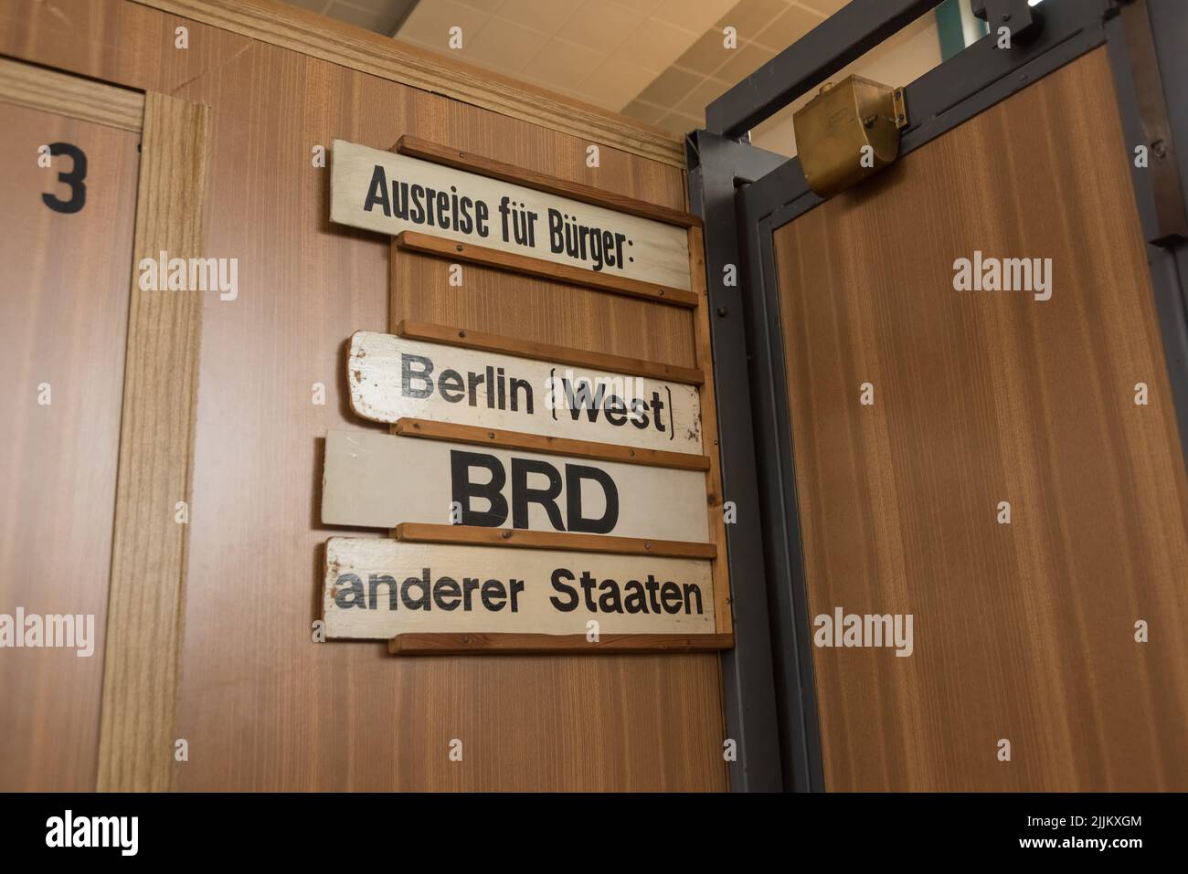 Berlin, Tränenpalast // Berlin, Tränenpalast Stockfoto
