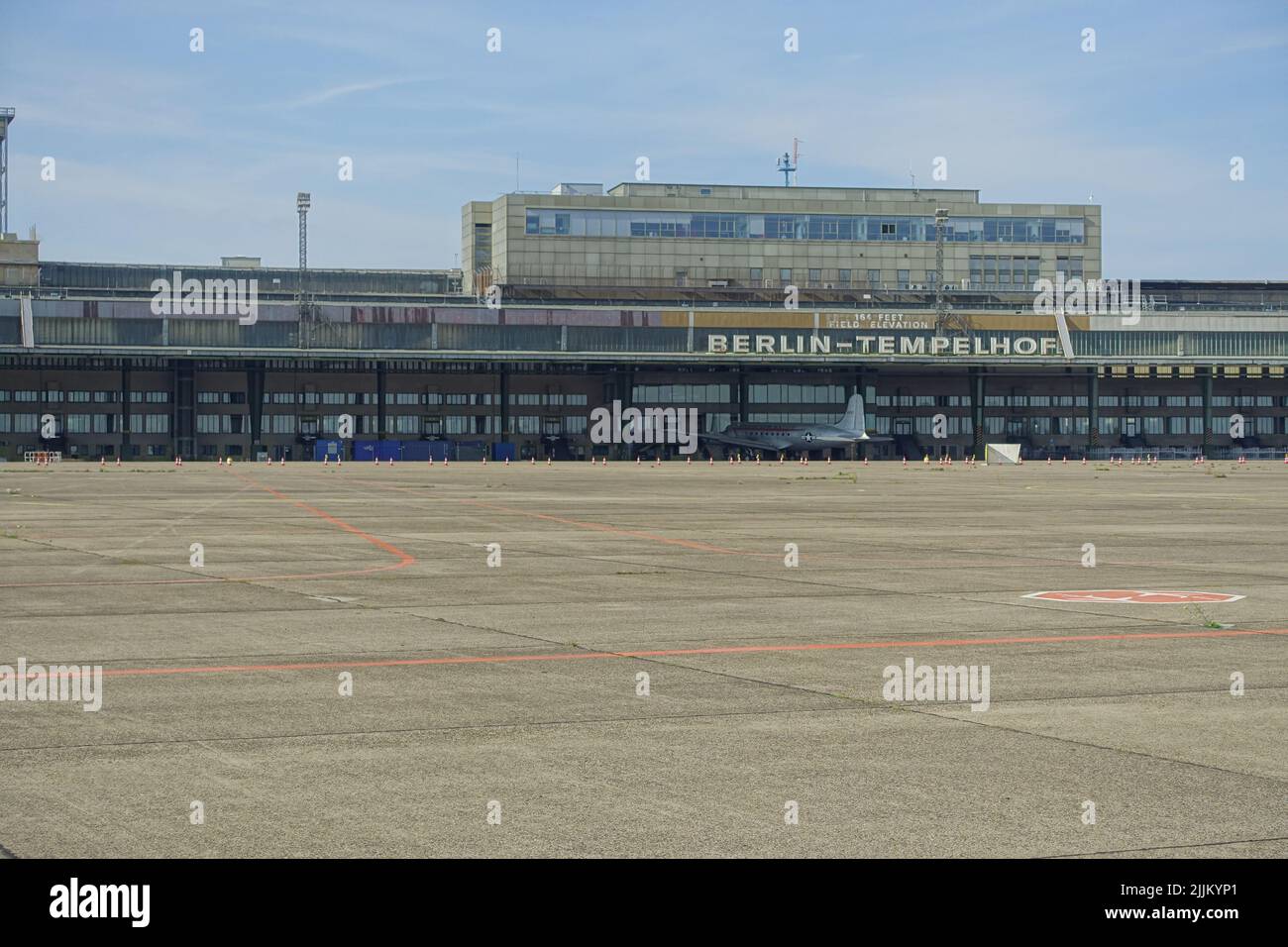 Berlin, Flughafen Tempelhof, Flughafengebäude, 1936-1941 Stockfoto