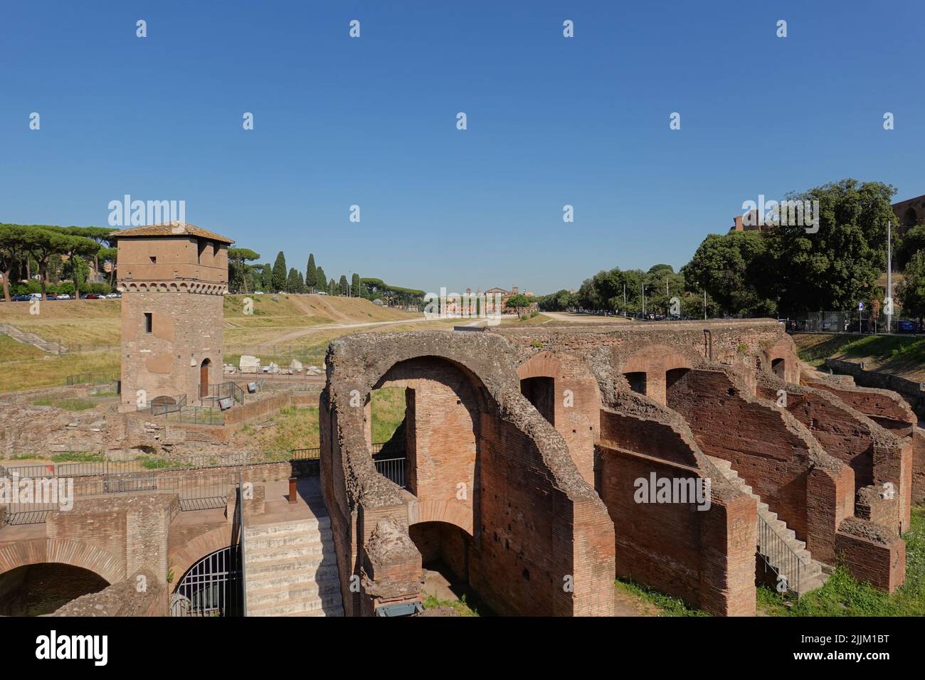 Rom, Circus Maximus // Rom, Circus Maximus Stockfoto