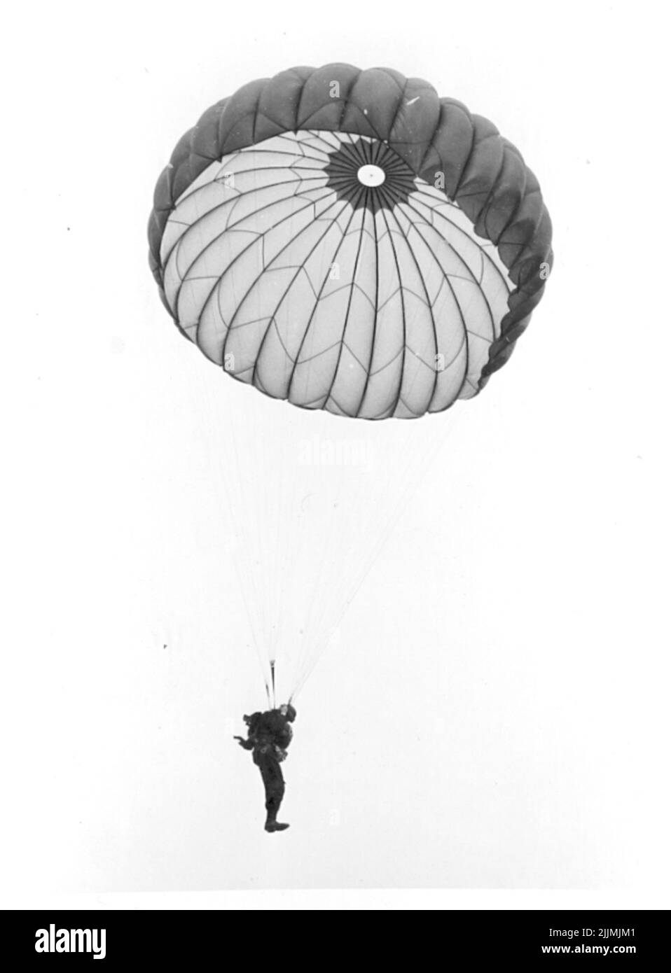 Die Fallschirmjäger in Karlsborg 1959. Stockfoto