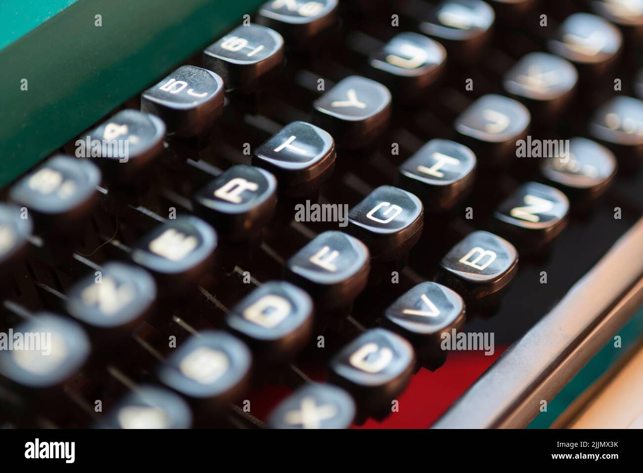 Tastatur Mit Manueller Schreibmaschine Stockfoto
