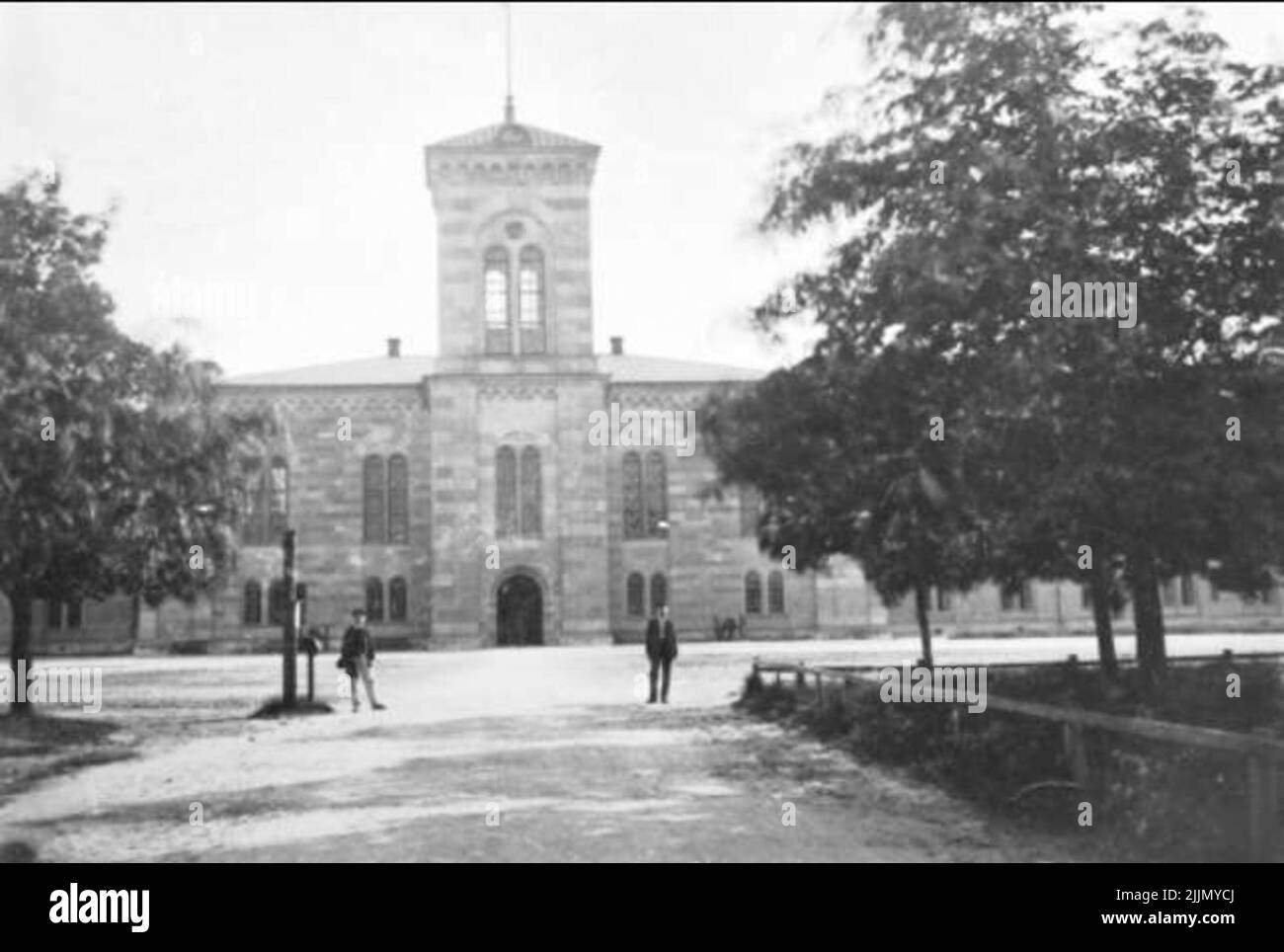 Die Festung. Garnison Church, Außenansicht. Die Kirche wurde 1869 eingeweiht. Die Karte wurde Anfang 1900s genommen. Stockfoto