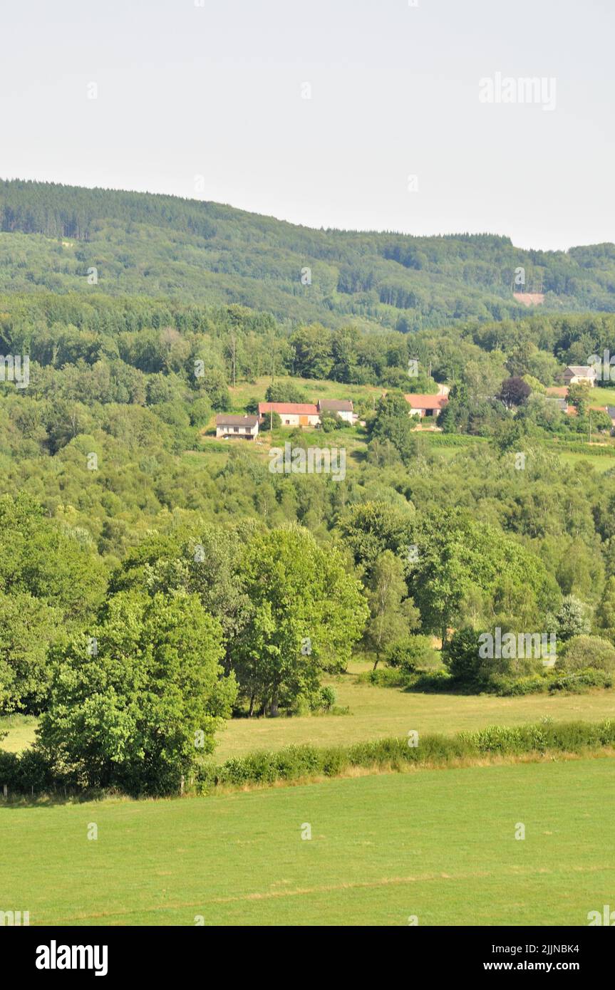 58. Morvan, Montsauche Stockfoto