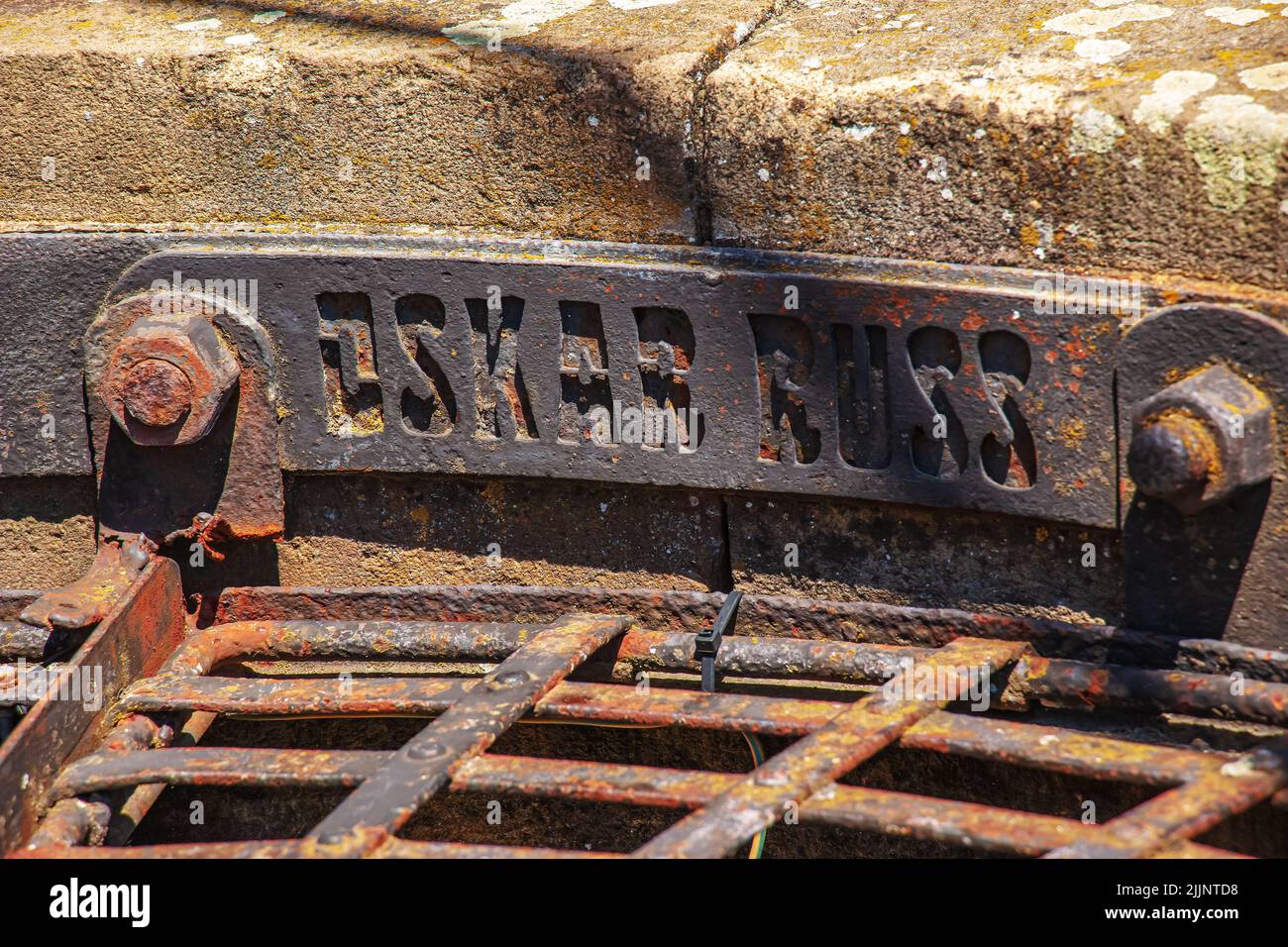 Nitra, Slowakei - 06.12.2022: Burg in der Stadt Nitra, Slowakei. Wir wünschen uns alles gute auf der Spitze von Nitra Grad. Stockfoto Nitra, Slowakei - 06.12.2022: Burg in der Stadt Nitra, Slowakei. Wir wünschen uns alles gute auf der Spitze von Nitra Grad. Stockfoto