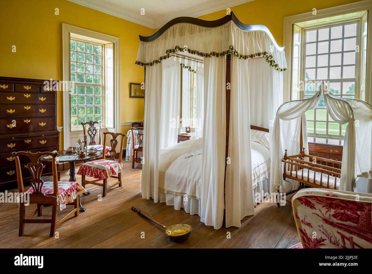 STRATFORD HALL (1738) STRATFORD VIRGINIA USA Stockfoto