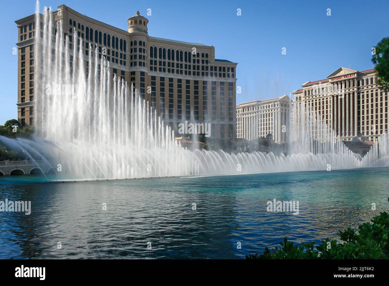 Der Urlaub in Las Vegas Strip USA Stockfoto