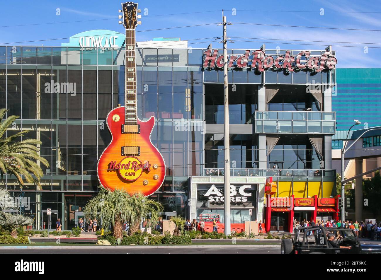 Der Urlaub in Las Vegas Strip USA Stockfoto