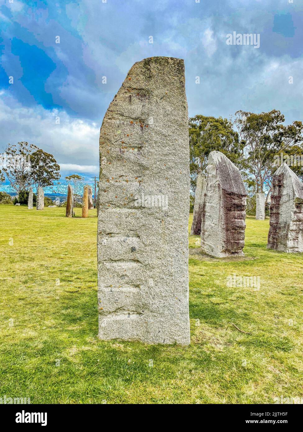 The Standing Stones of Glen Innes, Australien Stockfoto