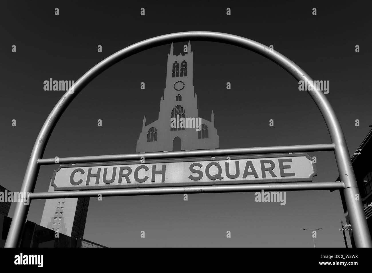 North Lincolnshire Council, Church Square House, Scunthorpe Stadt, Lincolnshire County, England, VEREINIGTES KÖNIGREICH Stockfoto