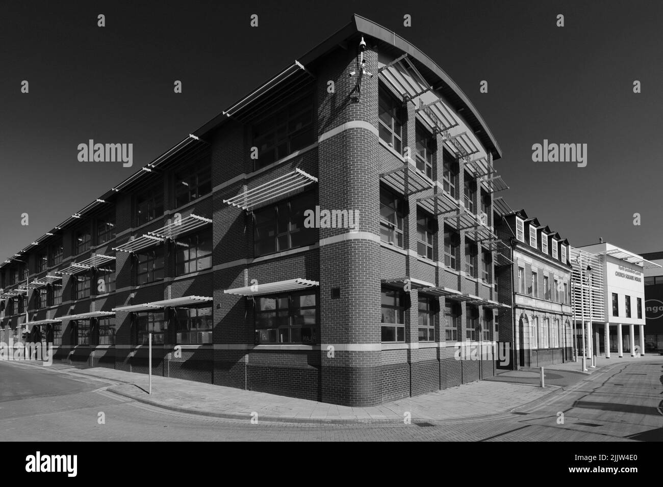 North Lincolnshire Council, Church Square House, Scunthorpe Stadt, Lincolnshire County, England, VEREINIGTES KÖNIGREICH Stockfoto