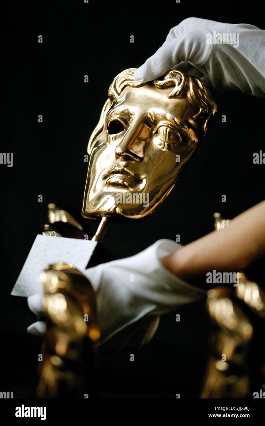 BAFTA Mask Award Stockfoto