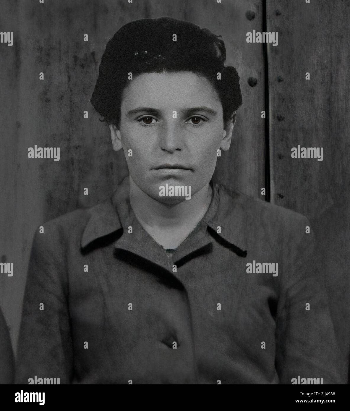 Hildegard Lächert, Nazi-Garde Stockfoto