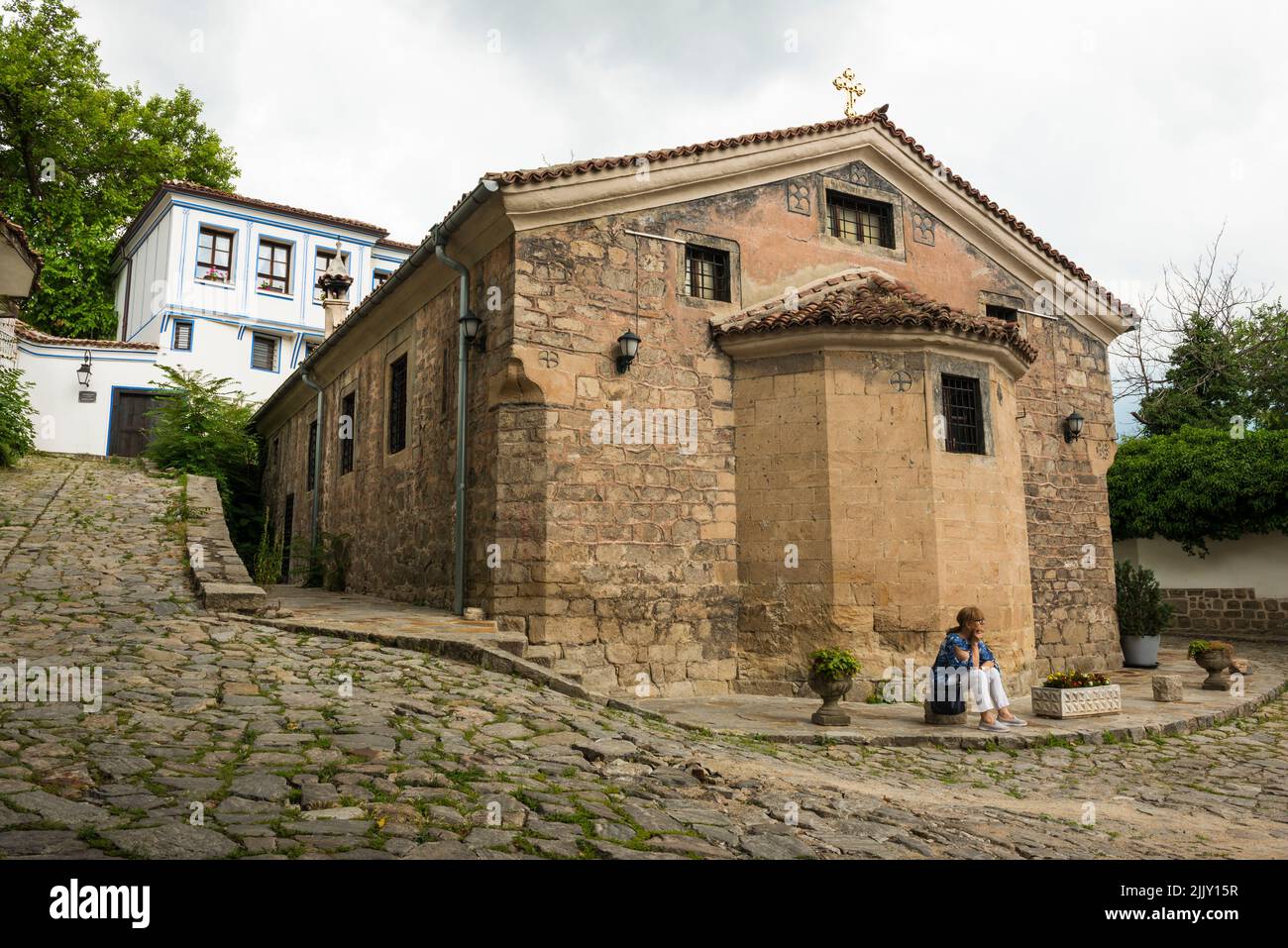 Kirche in der Altstadt Plovdiv, Bulgarien, Osteuropa, Balkan, EU Stockfoto