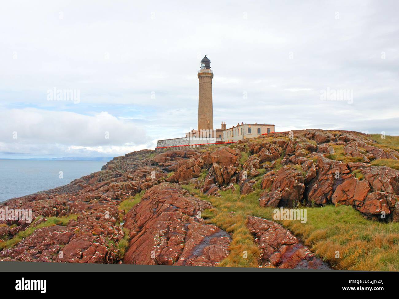 Leuchtturm Ardnamurchan auf der Halbinsel Ardnamurchan, an der Westküste des Cotlands Stockfoto