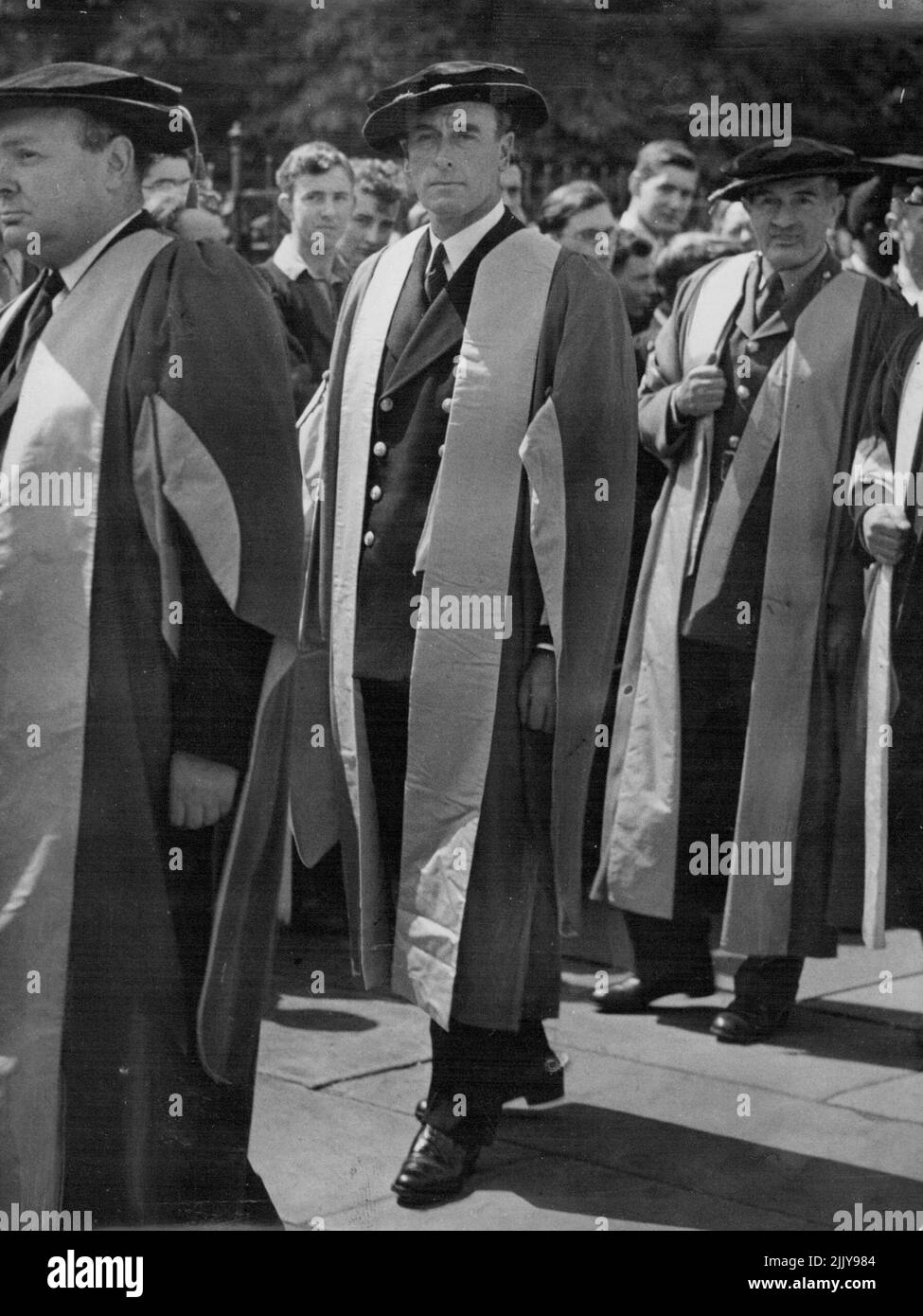 Lord Louis Mountbatten. 20. Juni 1946. Stockfoto