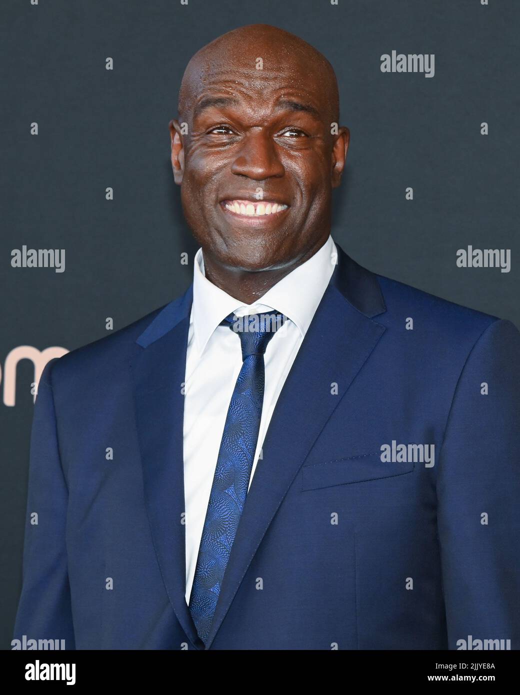 27. Juli 2022, Los Angeles, Kalifornien, USA Steve Toussaint nimmt an