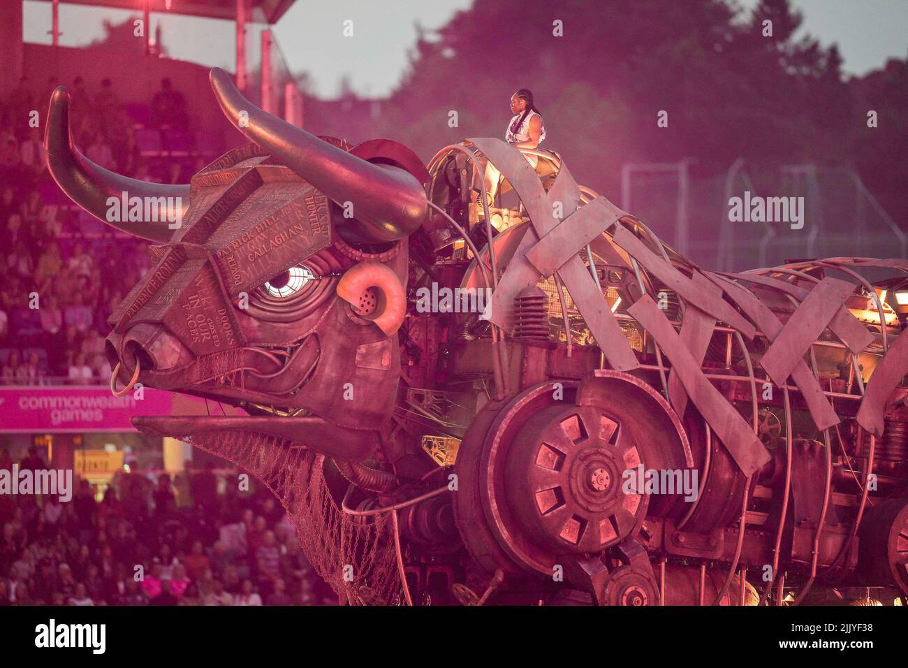 Birmingham, Großbritannien. 24.. Juli 2022. Die Eröffnungsfeier der Commonwealth Games 2022 im Alexander Stadium, Birmingham, England am 28. Juli 2022. Foto von David Horn. Quelle: Prime Media Images/Alamy Live News Stockfoto