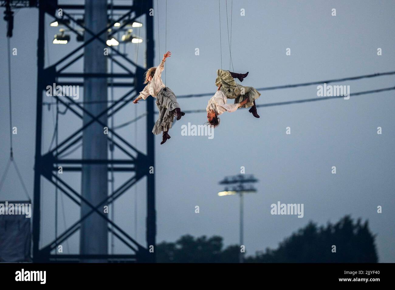 Birmingham, Großbritannien. 24.. Juli 2022. Die Eröffnungsfeier der Commonwealth Games 2022 im Alexander Stadium, Birmingham, England am 28. Juli 2022. Foto von David Horn. Quelle: Prime Media Images/Alamy Live News Stockfoto