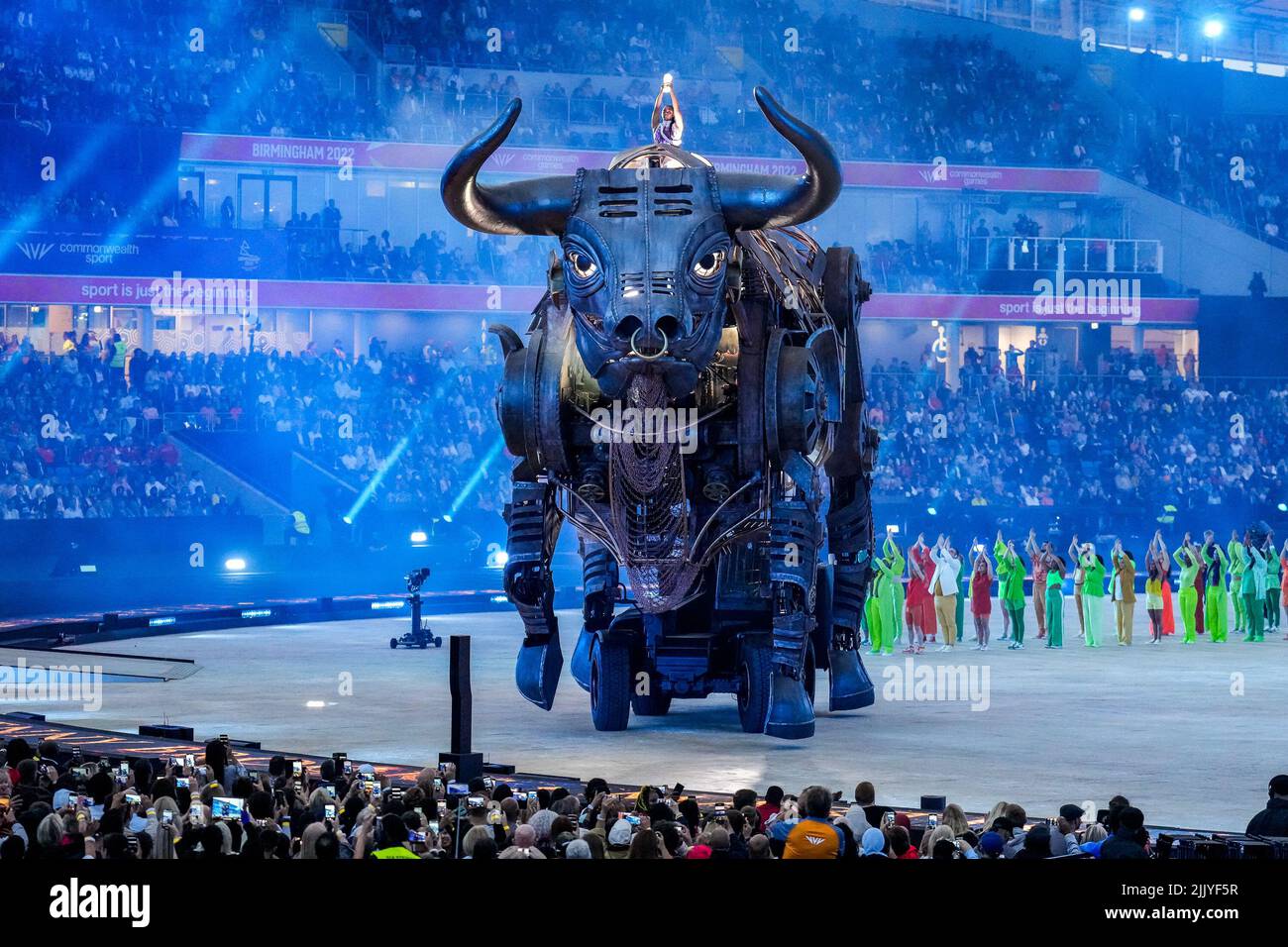 Birmingham, Großbritannien. 24.. Juli 2022. Die Eröffnungsfeier der Commonwealth Games 2022 im Alexander Stadium, Birmingham, England am 28. Juli 2022. Foto von David Horn. Quelle: Prime Media Images/Alamy Live News Stockfoto