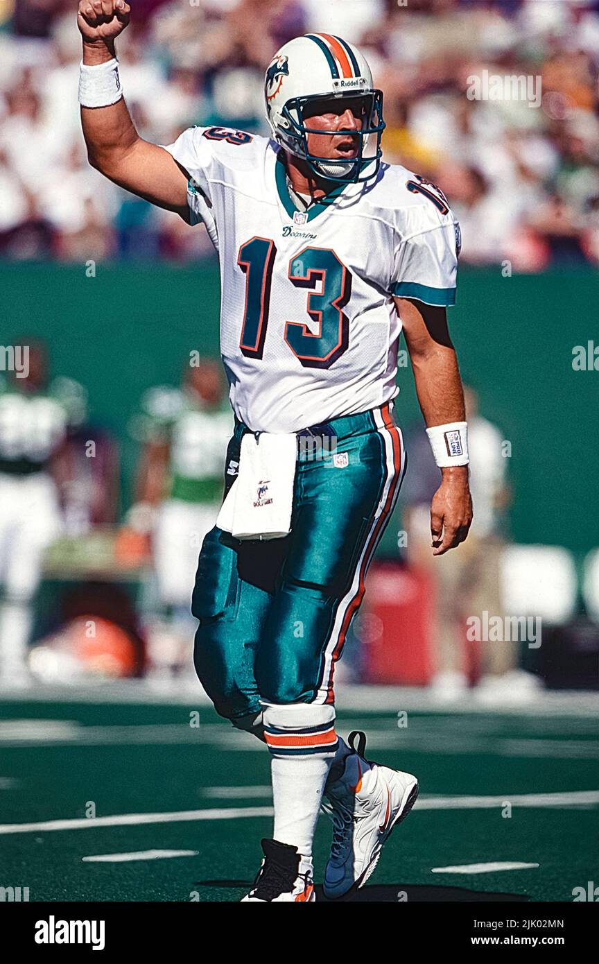 NFL Football Dan Marino Quarterback für die Miami Dolphins. Stockfoto