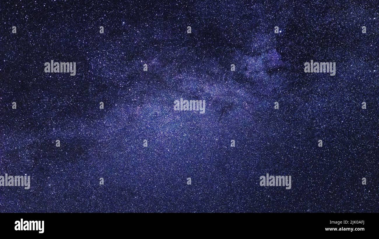 Sternenhimmel der Galaxie Stockfoto