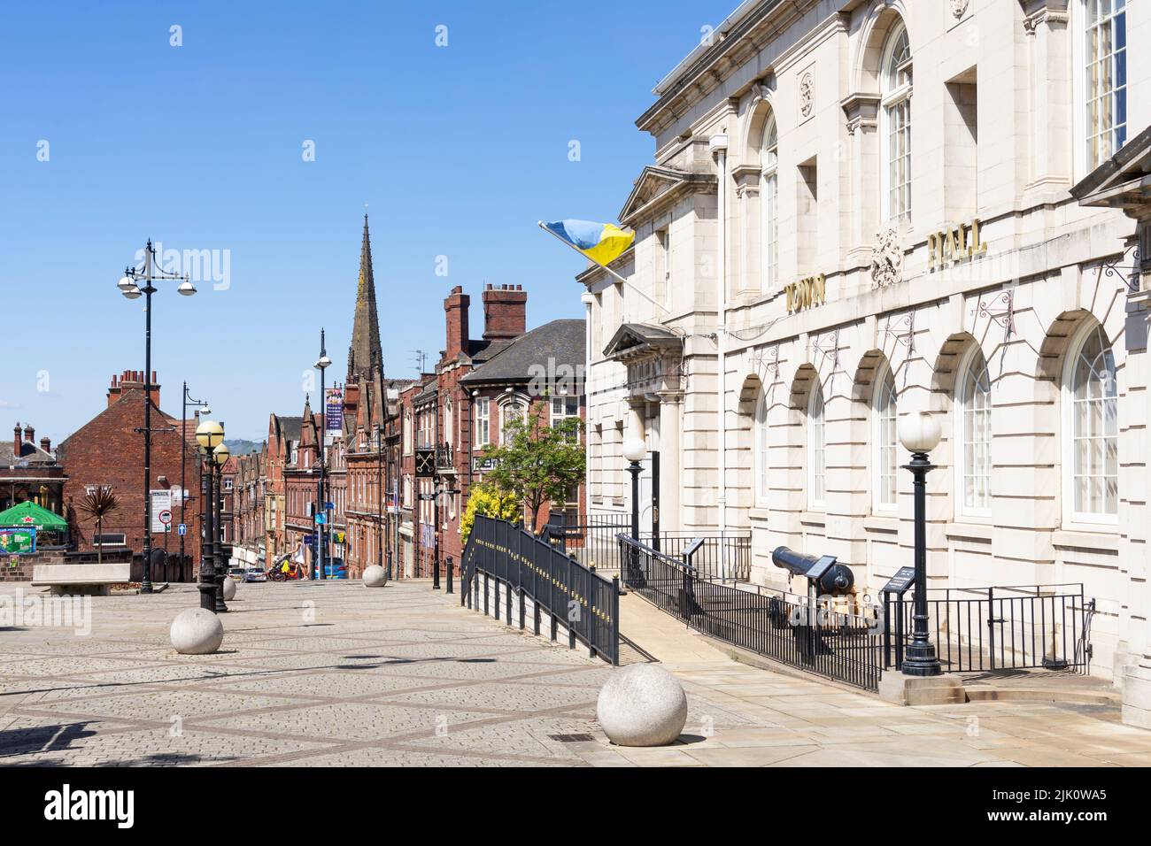 Rotherham Town Hall Rotherham Town Centre Rotherham South Yorkshire England GB Europa Stockfoto