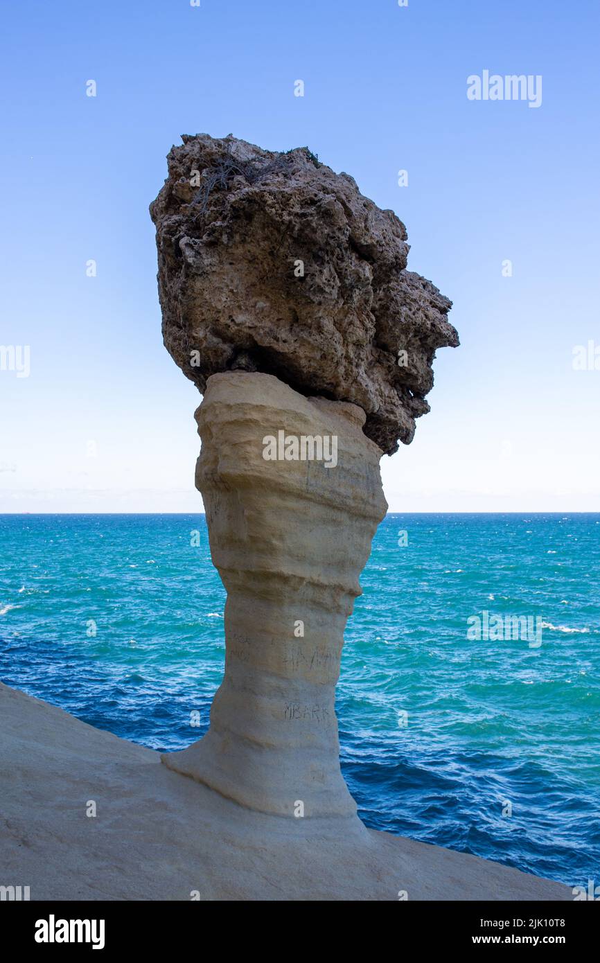 Cara Blanca Strand in der Nähe von Nador Stadt in Marokko Stockfoto