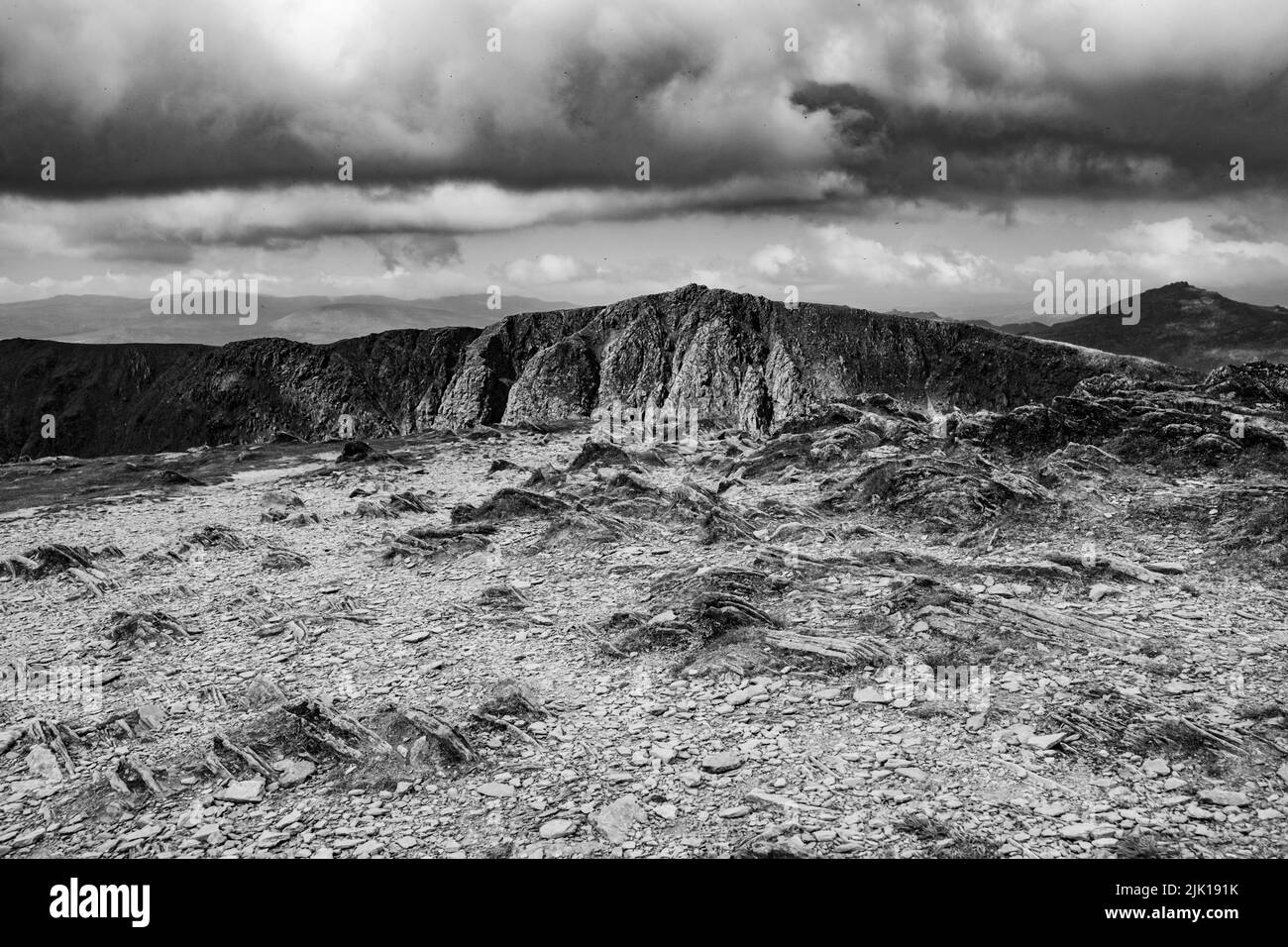 Der alte Mann von Coniston, der Seenbezirk, England. Stockfoto