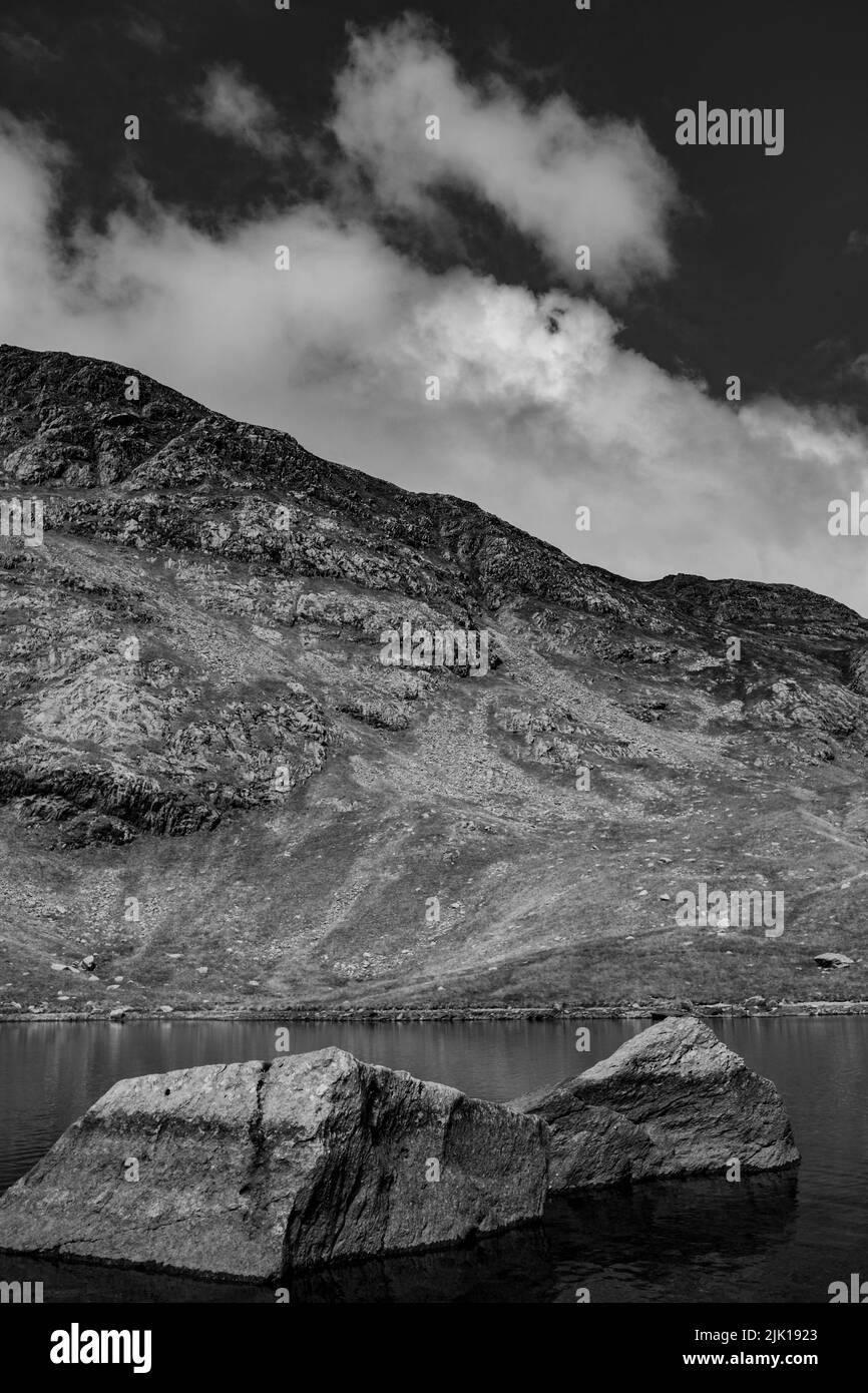 Der alte Mann von Coniston, der Seenbezirk, England. Stockfoto