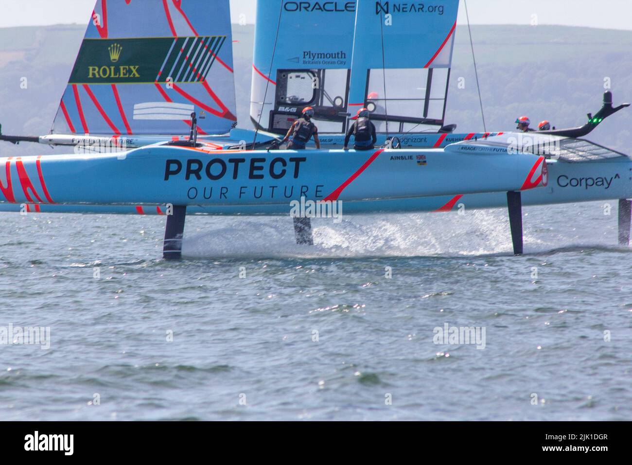 SailGP, Plymouth, Großbritannien. 29.. Juli 2022. Freitag ist