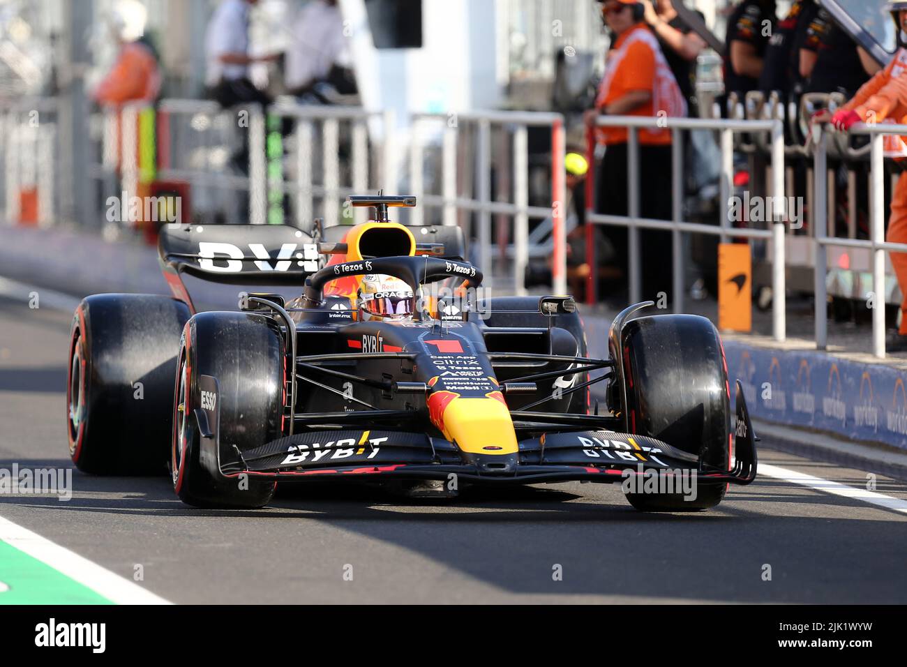 Budapest, Ungarn. 29.. Juli 2022. Max Verstappen von Red Bull Racing ...