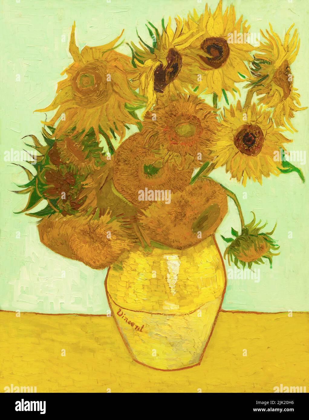 Sonnenblumen, Vincent van Gogh, 1888, Neue Pinakothek, München, Deutschland, Europa Stockfoto