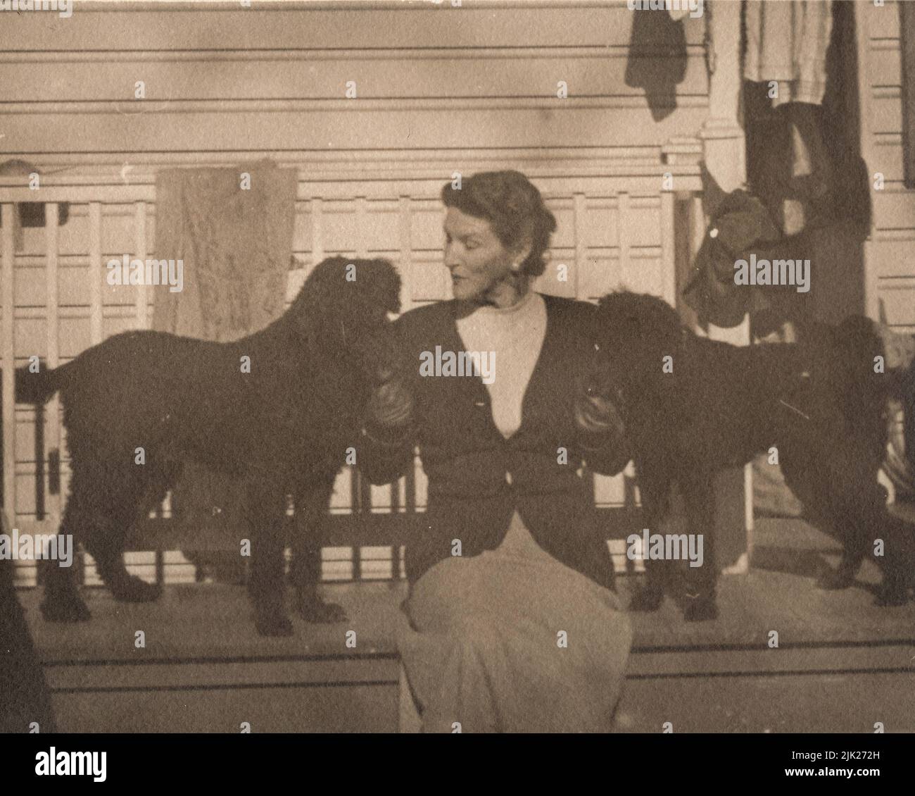 Virginia Hall Goillot ist auf diesem Foto aus dem Jahr 1950 auf der