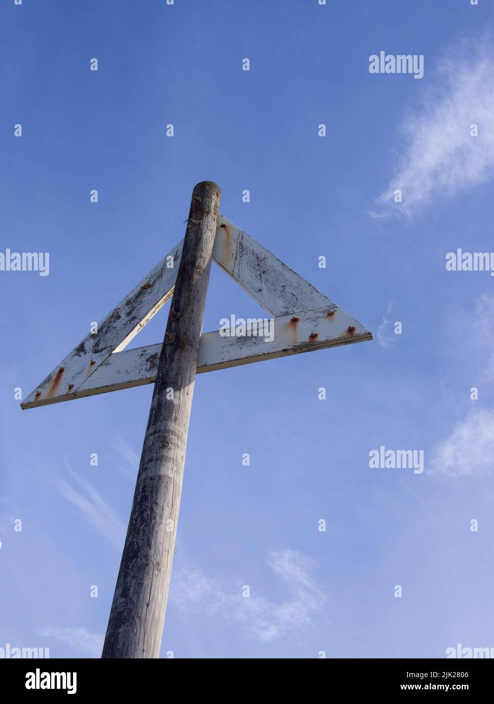 Triangle post -Fotos und -Bildmaterial in hoher Auflösung – Alamy