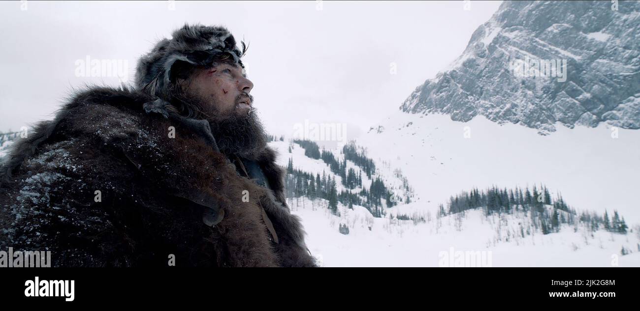 LEONARDO DICAPRIO, der Widergänger, 2015 Stockfoto