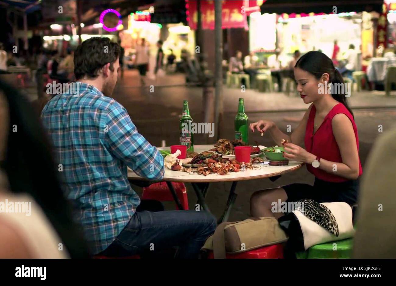 BRYAN GREENBERG, JAMIE CHUNG, SCHON MORGEN IN HONGKONG, 2015 Stockfoto