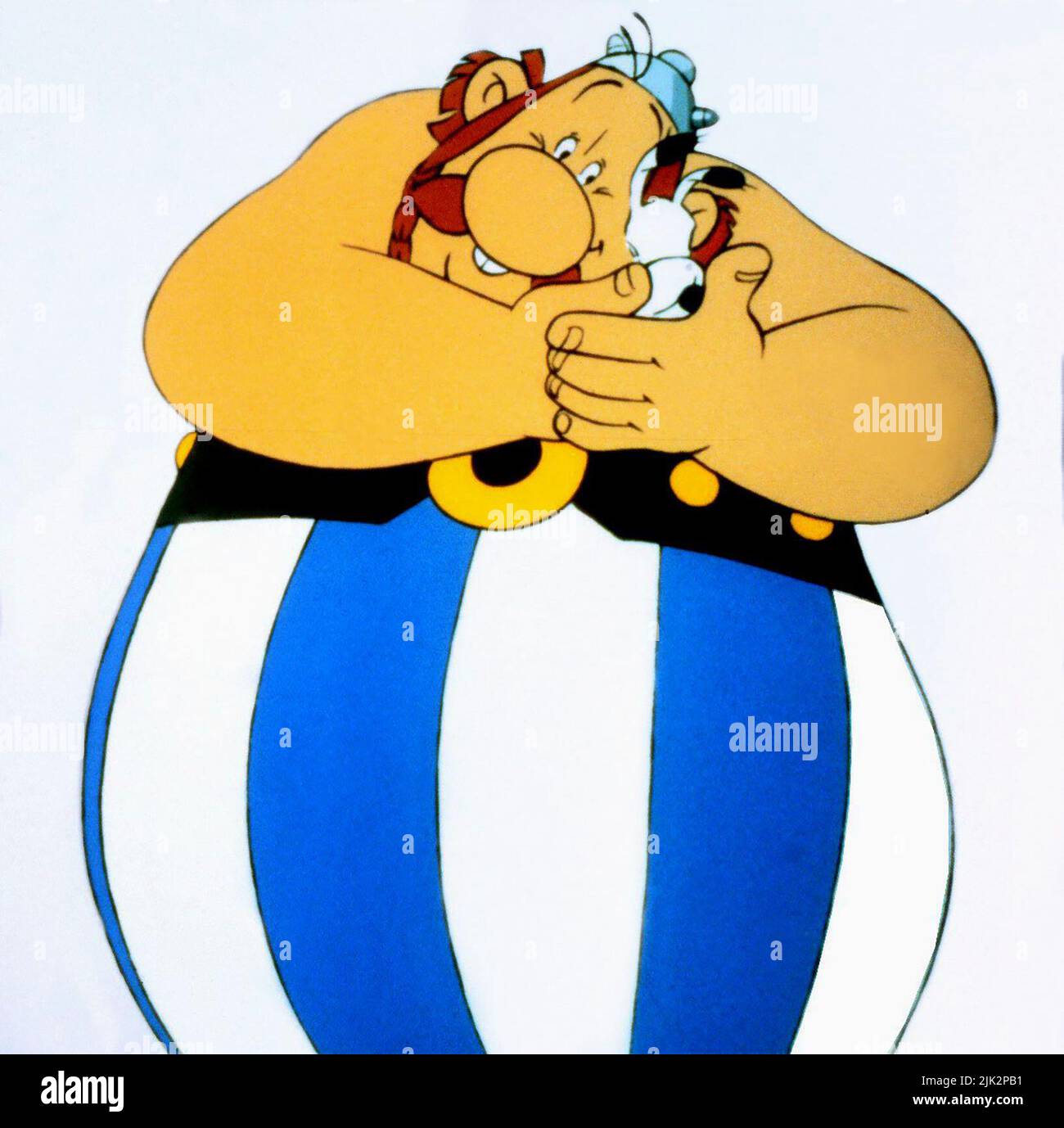 OBELIX, IDEFIX, ASTÉRIX VERSUS CAESAR, 1985, Stockfoto