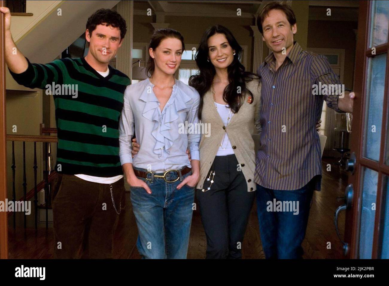 HOLLINGSWORTH,HEARD,MOORE,DUCHOVNY, THE JONESES, 2009, Stockfoto