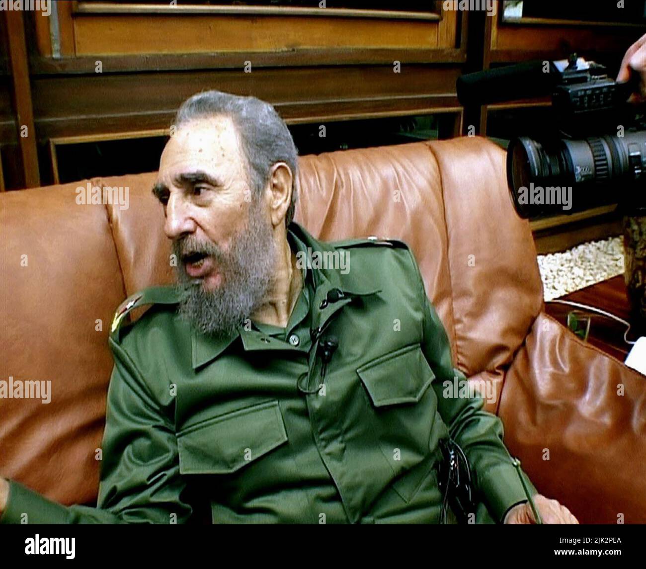 FIDEL CASTRO, COMANDANTE, 2003, Stockfoto