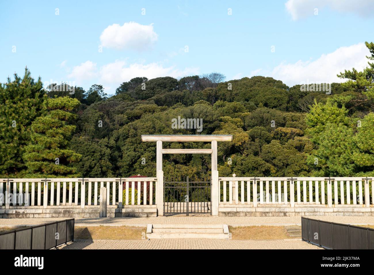 Mozu-Gräber, Daisen Kofun, Mausoleum von Kaiser Nintoku, Sakai, Osaka Stockfoto