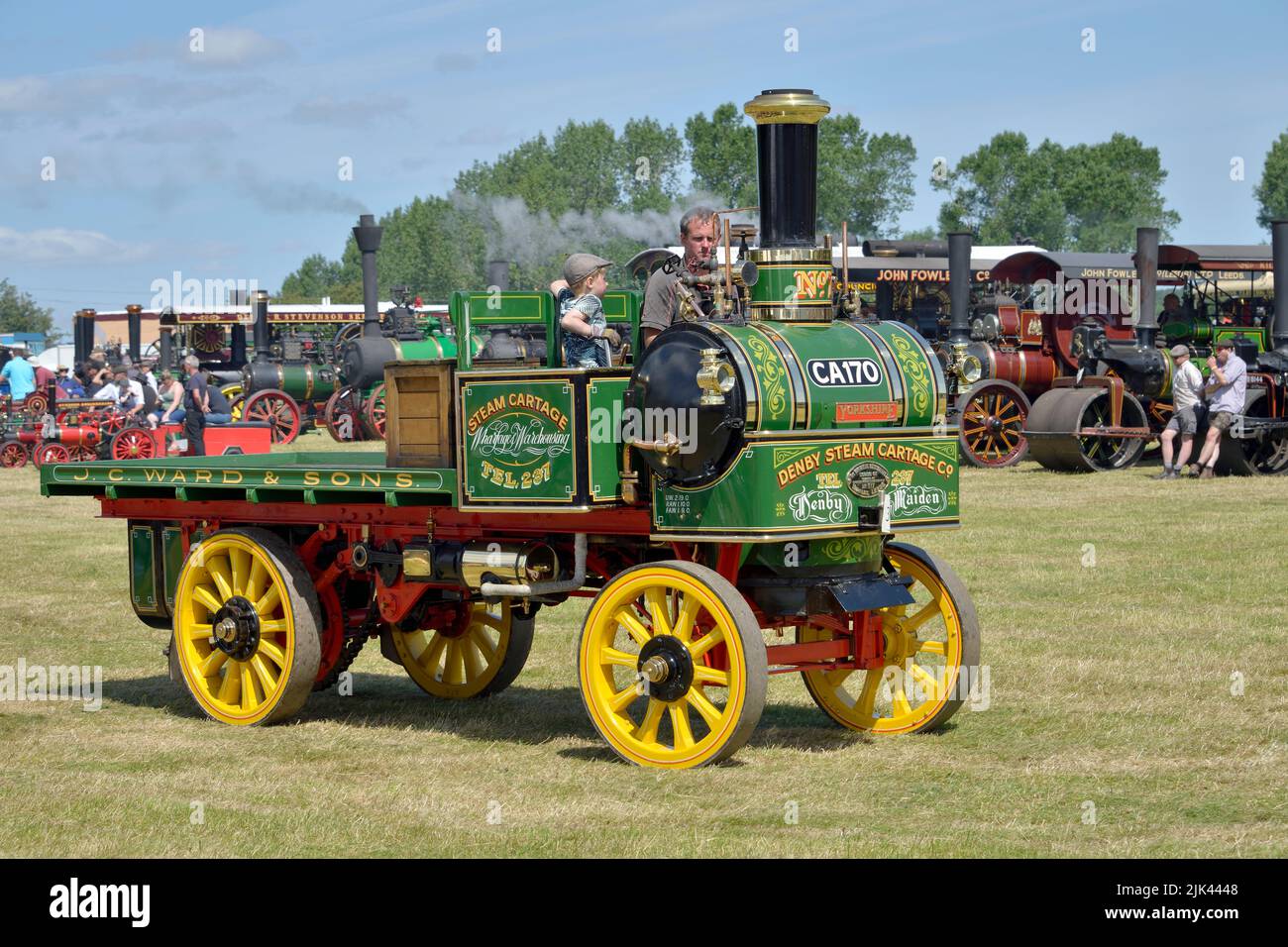 Masham Steam Fair 2022 Stockfoto