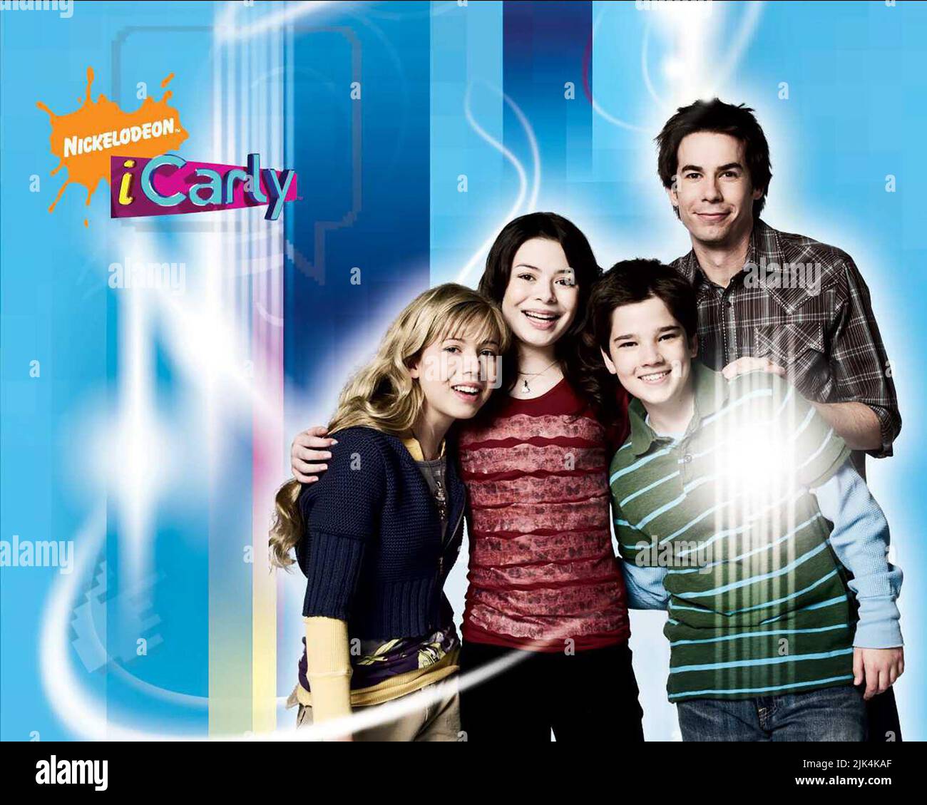 MCCURDY,COSGROVE,KRESS,TRAINOR, ICARLY , 2007 Stockfoto