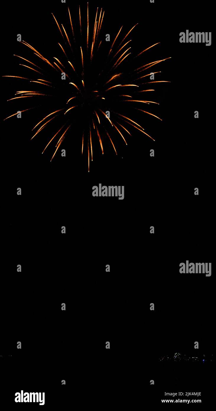 Feuerwerk Stockfoto