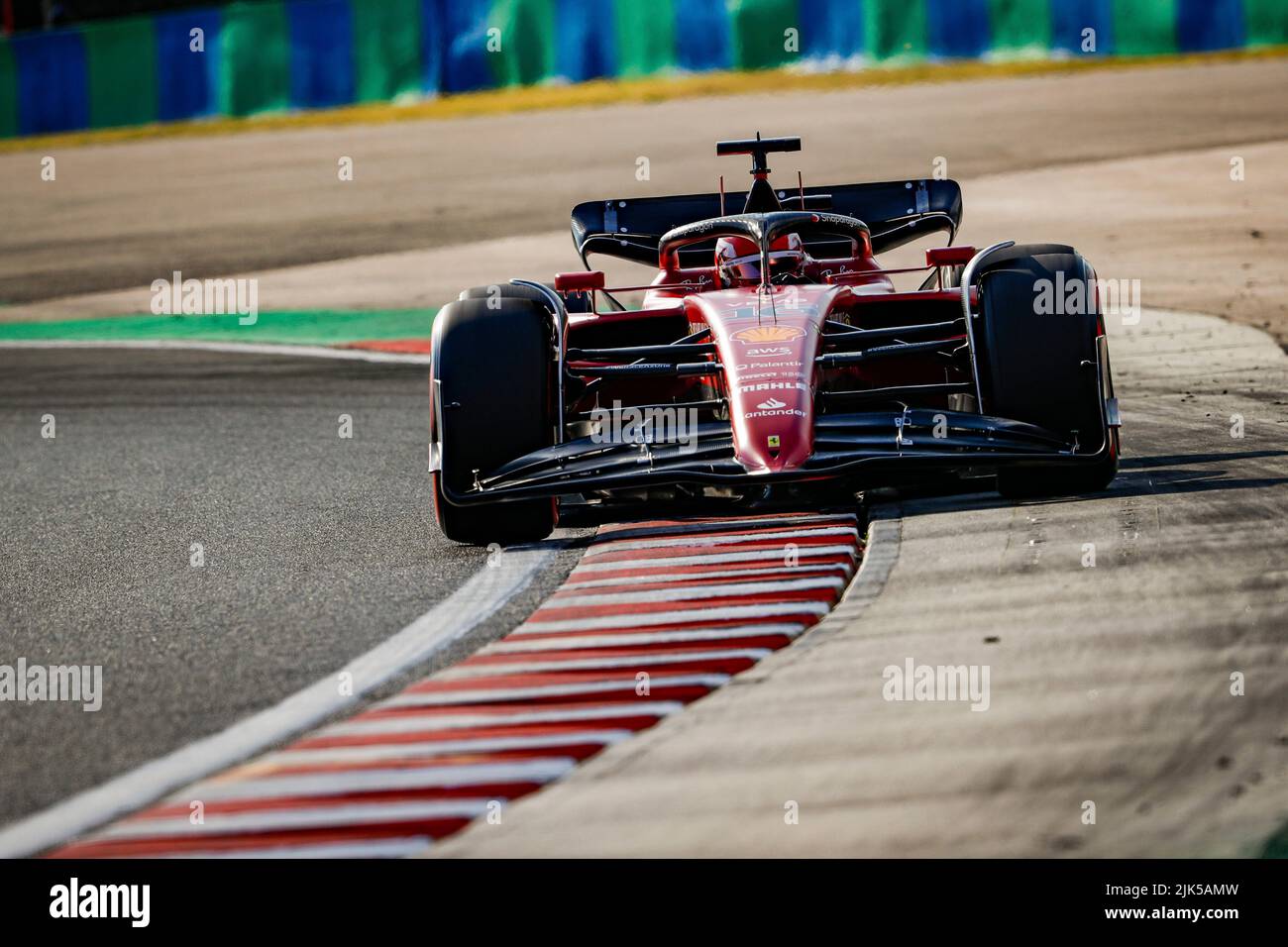 #16 Charles Leclerc (MCO, Scuderia Ferrari), F1 Grand Prix von Ungarn bei Hungaroring am 29. Juli 2022 in Budapest, Ungarn. (Foto mit ZWEI HOHEN Bildern) Stockfoto