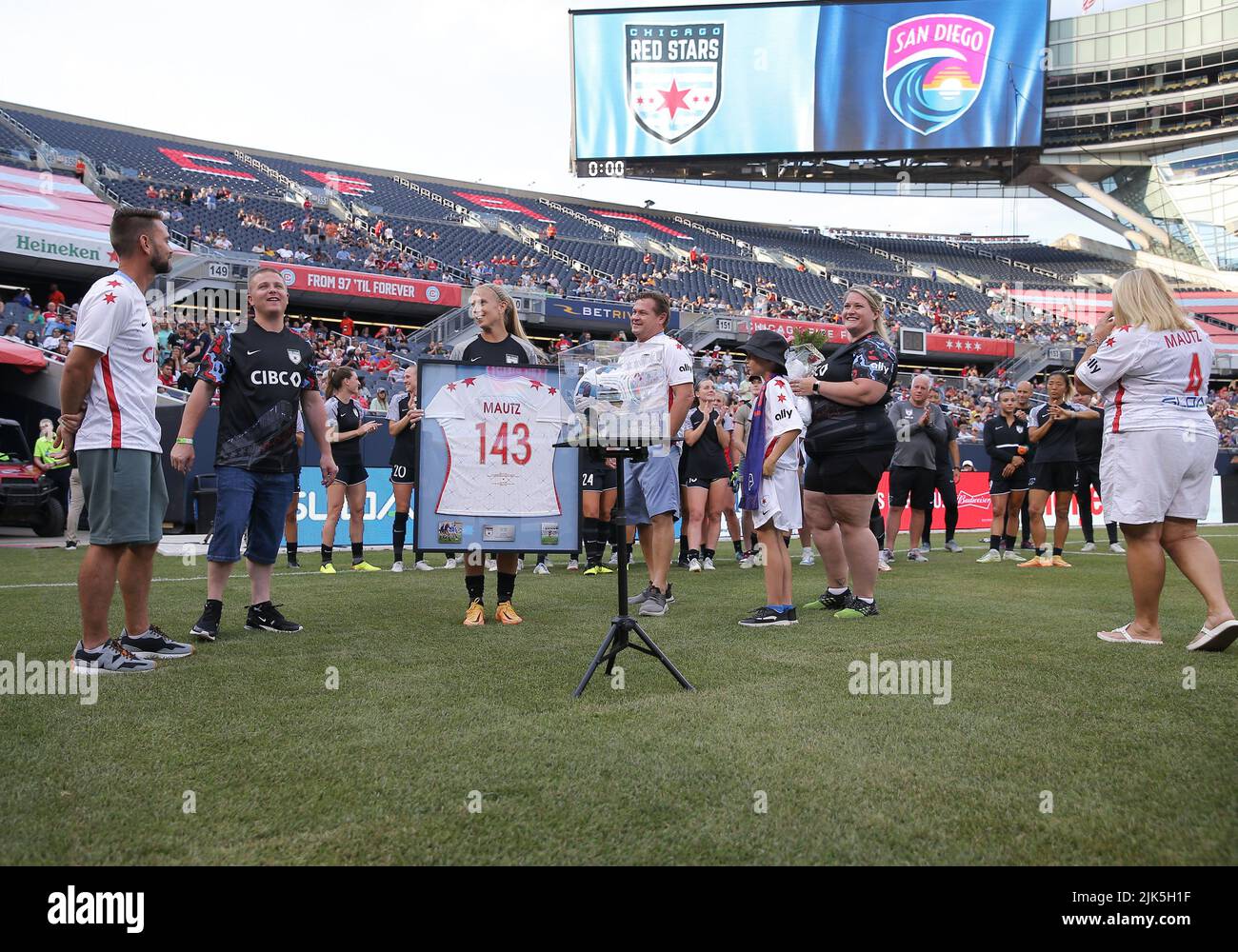 CHICAGO, IL 30. JULI Chicago Red Stars Mittelfeldspieler Alyssa